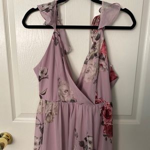 Floor length summer dress